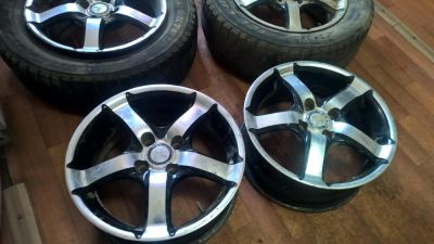 Лот: 9133491. Фото: 1. Комплект литых дисков Racong Wheels... Диски