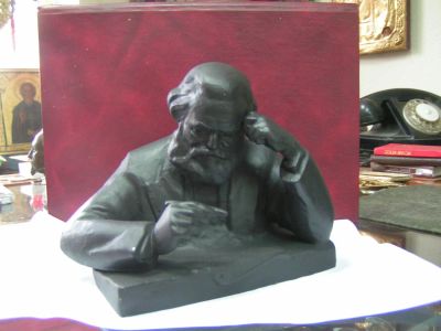 Лот: 4822250. Фото: 1. Бюст К.Маркс. Другое (антиквариат)