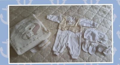 Лот: 4542498. Фото: 1. шикарный комплект на выписку для... Комплекты, конверты на выписку