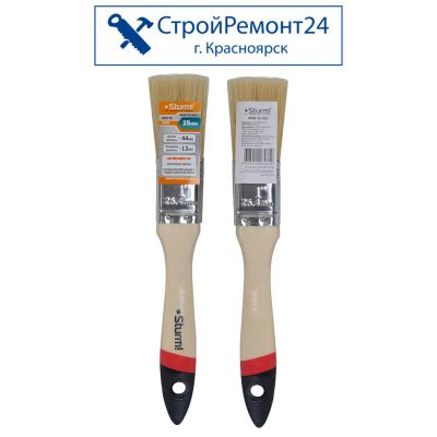 Лот: 25130324. Фото: 1. Флейцевая кисть Sturm! Euro, натуральная... Ручной инструмент
