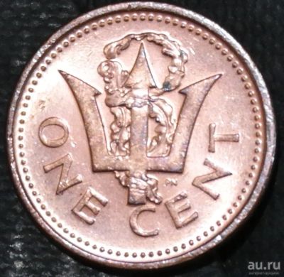 Лот: 15038248. Фото: 1. Экзотика с рубля (20918) Барбадос. Остальные страны