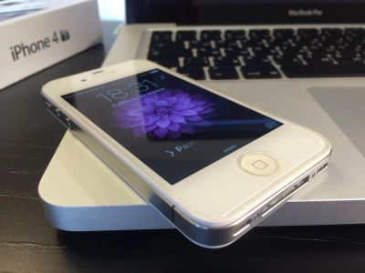 Лот: 7447177. Фото: 1. iPhone 4S 16Gb белый. Смартфоны