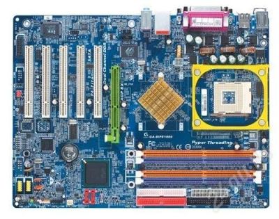 Лот: 640628. Фото: 1. Материнская плата Gigabyte GA-8IPE1000-G... Материнские платы