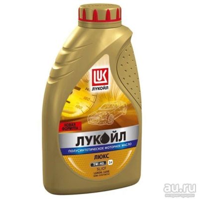 Лот: 9077795. Фото: 1. Лукойл Люкс 5W-40 SL/CF п/с 1L. Масла, жидкости