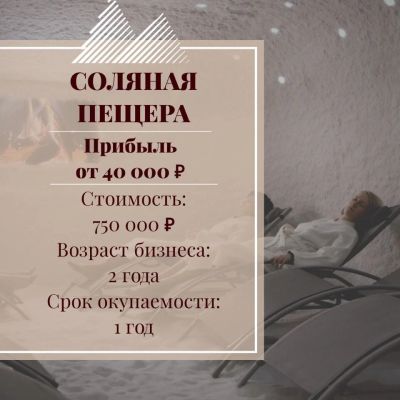 Лот: 11957116. Фото: 1. Соляная пещера. Другое (готовый бизнес)