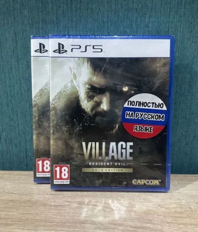 Лот: 25793439. Фото: 1. Игра PS5 Resident Evil Village... Игры для консолей