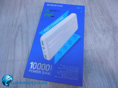 Лот: 19295117. Фото: 1. Внешний аккумулятор 10000 mAh... Внешние, портативные аккумуляторы для смартфонов (Power bank)