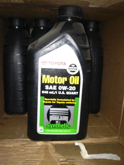 Лот: 7120887. Фото: 1. Toyota motor oil 0W-20/Масло моторное... Масла, жидкости