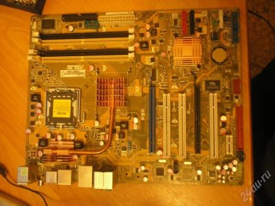 Лот: 38801. Фото: 1. материнская плата asus p5k. Красноярск