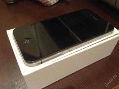 Лот: 2301636. Фото: 1. Apple iPhone 4S 16 ГБ (чёрный... Смартфоны