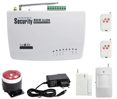 Лот: 21235259. Фото: 1. Беспроводная охранная GSM сигнализация... Сигнализации, датчики противопожарные, охранные