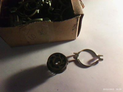 Лот: 11735498. Фото: 1. Скоба крепления октальной панельки. Электронные лампы