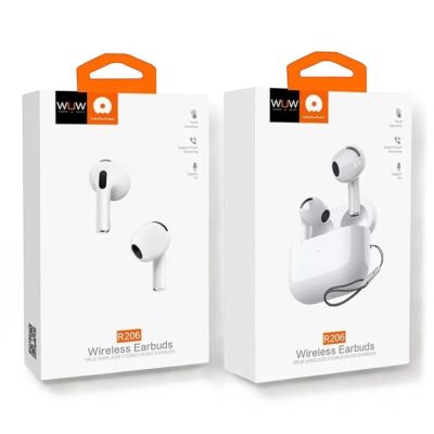 Лот: 25795142. Фото: 1. TWS Bluetooth Гарнитура WUW R-206... Наушники, гарнитуры