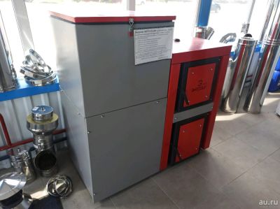 Лот: 16279990. Фото: 1. "Котёл Энергия Авто" 15кВт. Шнековый... Отопительные котлы, печи