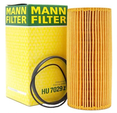 Лот: 14727897. Фото: 1. Масляный фильтр MANN HU7029Z для... Расходные материалы