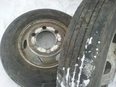 Лот: 3644790. Фото: 1. r17.5 225\80 два грузовых колеса. Шины на дисках