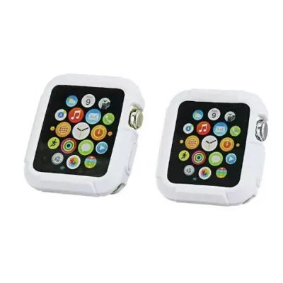 Лот: 6412719. Фото: 1. Накладка силиконовая для Apple... Ремешки, браслеты