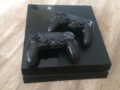 Лот: 9102593. Фото: 1. Идеальное состояние, PS4 500GB... Игровые приставки, консоли