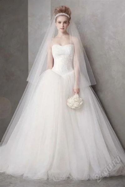 Лот: 2838252. Фото: 1. Свадебное платье Vera Wang 2013-5. Другое (свадебная мода)