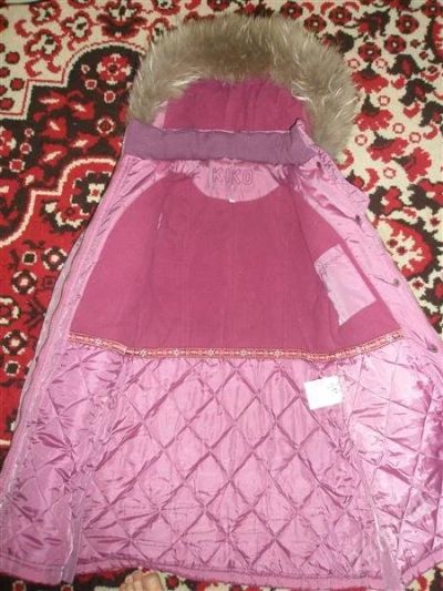 Лот: 2245453. Фото: 1. зимнее пальто для девочки. Верхняя одежда