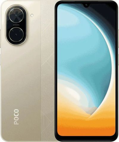 Лот: 25386858. Фото: 1. Смартфон POCO C71 4Гб 128Гб Gold... Смартфоны