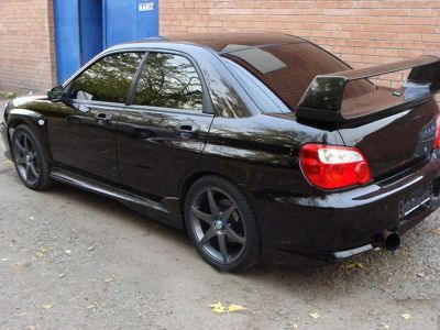 Лот: 5620525. Фото: 1. Спойлер WRX на Subaru Impreza... Детали тюнинга