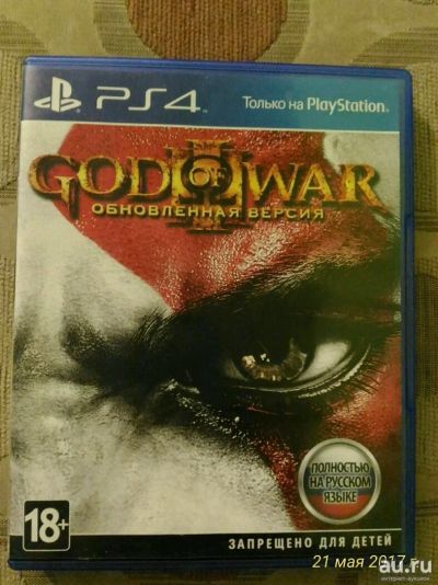 Лот: 9808851. Фото: 1. Диск для PlayStation4 God of War... Игры для консолей