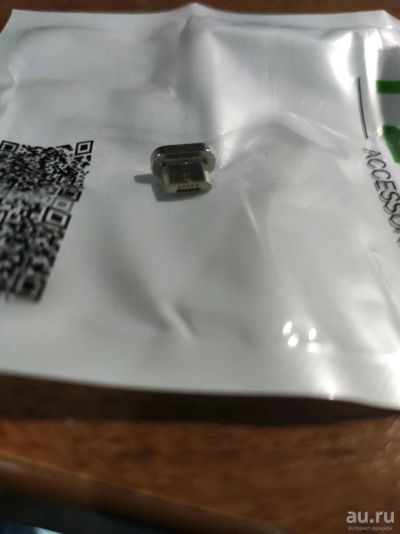 Лот: 17144953. Фото: 1. Адаптер micro USB к магнитному... Дата-кабели, переходники