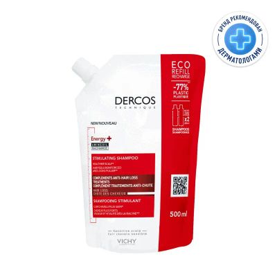 Лот: 23727614. Фото: 1. Vichy Dercos Energy+ Шампунь против... Лекарства