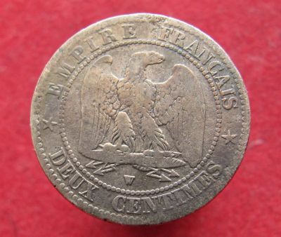Лот: 15179966. Фото: 1. Франция 2 сантима, 1855г. Остальные страны