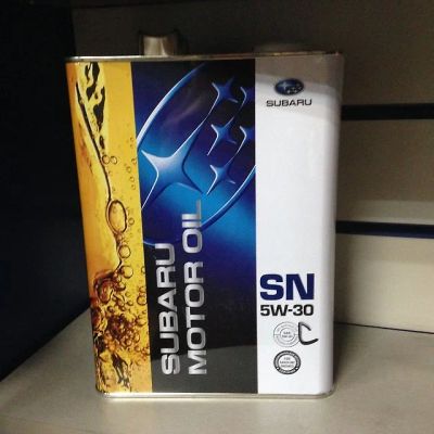 Лот: 7142546. Фото: 1. Subaru Motor Oil 5W30 SN (4л... Масла, жидкости
