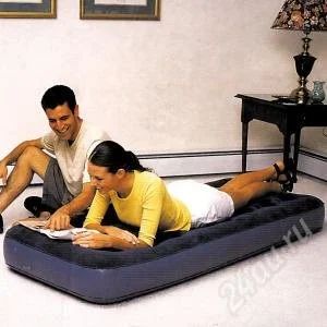 Лот: 1955972. Фото: 1. Кровать надувная Bestway 1местная... Кровати