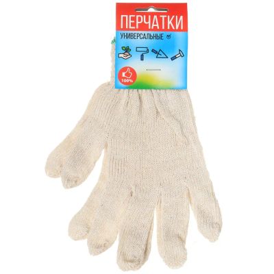 Лот: 24101031. Фото: 1. Перчатки х/б, без покрытия, без... Ручные орудия труда