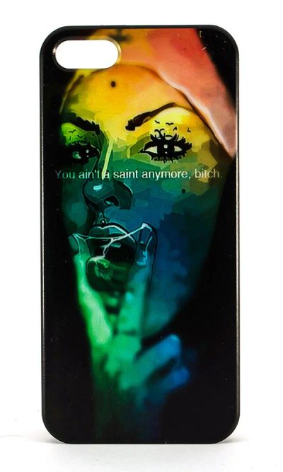 Лот: 9944208. Фото: 1. Чехол "Bitch" iPhone 5/5S/SE. Чехлы, бамперы