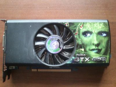 Лот: 7655090. Фото: 1. Nvidia GTX 460 1 gb gddr 5. Видеокарты