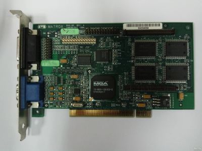 Лот: 13073452. Фото: 1. Видеокарта PCI Matrox Mystique... Видеокарты