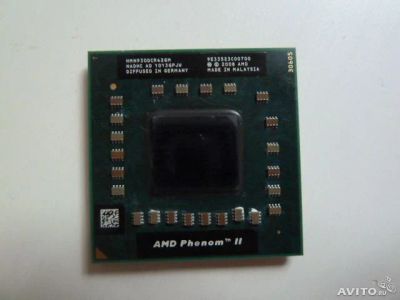 Лот: 4156663. Фото: 1. AMD Phenom II N930 2.0 GHz Quad-Core... Процессоры