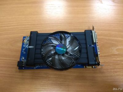 Лот: 12528963. Фото: 1. GeForce GTX 550 Ti 1Gb Gigabyte. Видеокарты