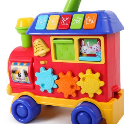 Лот: 17267855. Фото: 1. Обучающий поезд толокар WinFun... Развивающие