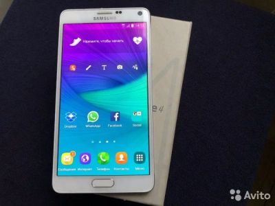 Лот: 10716882. Фото: 1. Samsung Galaxy Note 4 32Gb Состояние... Смартфоны