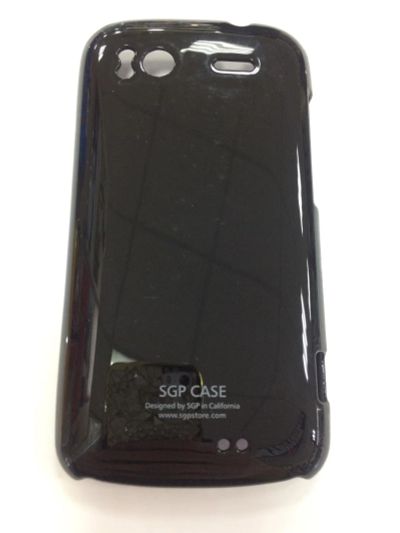 Лот: 10535574. Фото: 1. Чехол HTC Sensation Пластик Черный... Чехлы, бамперы