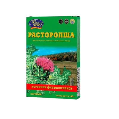 Лот: 23732596. Фото: 1. Расторопша порошок 100 г. Лекарства