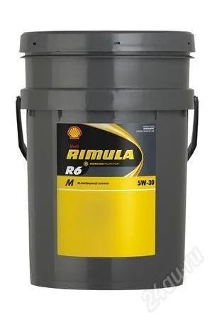 Лот: 2108861. Фото: 1. SHELL RIMULA R6 МЕ 5w-30 CF моторное... Масла, жидкости