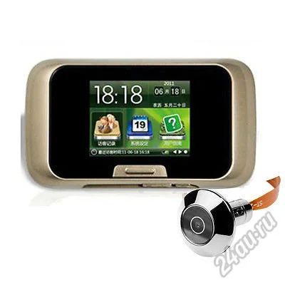 Лот: 5672397. Фото: 1. камера с экраном LCD 2,8" ( Дверной... Видеонаблюдение