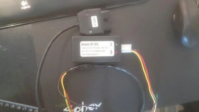 Лот: 7900865. Фото: 1. Адаптер OBD II Bluetooth k-line... Диагностическое оборудование, измерительный инструмент