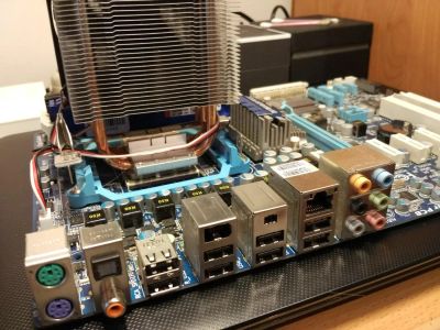 Лот: 9638290. Фото: 1. Комплект: Gigabyte GA-MA770T-UD3... Комплекты запчастей