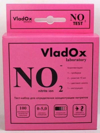 Лот: 15238950. Фото: 1. VladOx NO2 тест для воды (тест... Другое (аквариумистика)