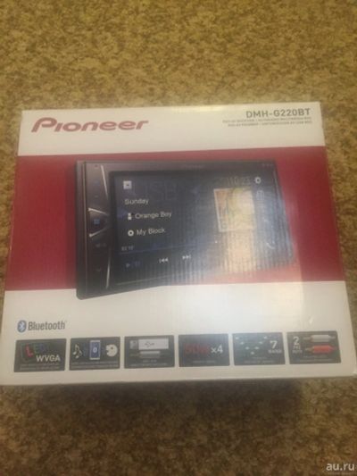 Лот: 15254172. Фото: 1. Автомагнитола pioneer 2-din DMH... Автомагнитолы