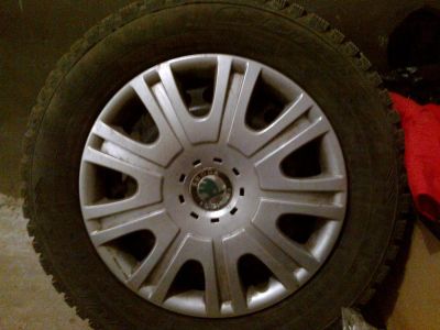 Лот: 3126202. Фото: 1. Колпаки Skoda R15 оригинальные... Колпаки