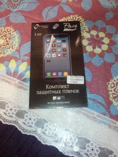 Лот: 8290935. Фото: 1. Защитная пленка iPhone 6 (Front... Защитные стёкла, защитные плёнки
